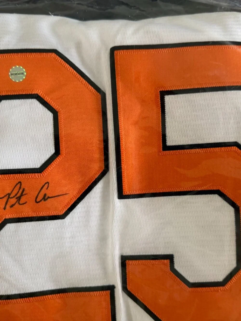 PETE ALONSO SIGNED BALTIMORE ORIOLES MLB AUTOGRAPHED NIKE JERSEY W/COA - L 21-1